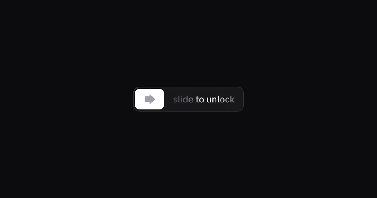 Slide to Unlock